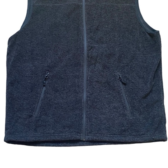 Gander Mountain Guide Series Men's Grey Fleece Full Zip Vest Size Large - Picture 3 of 9